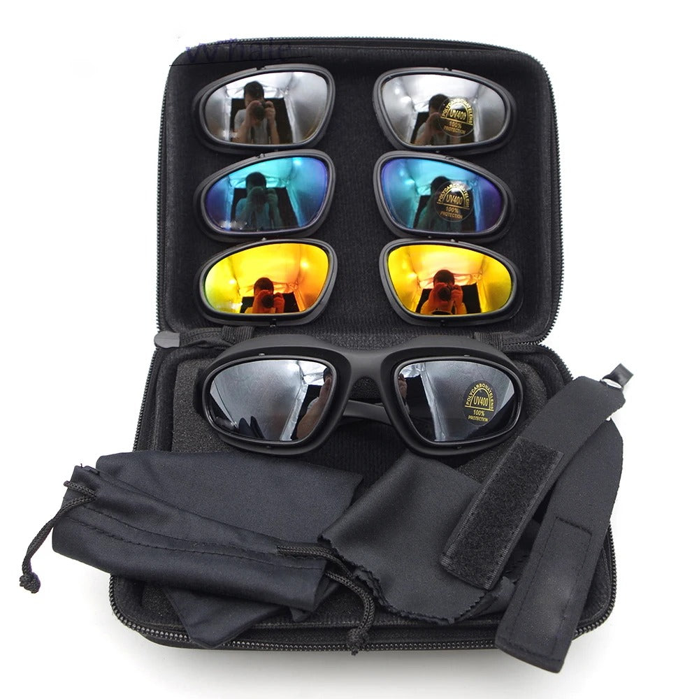 ProShield Rider - Gafas Polarizadas Intercambiables de Alto Rendimiento