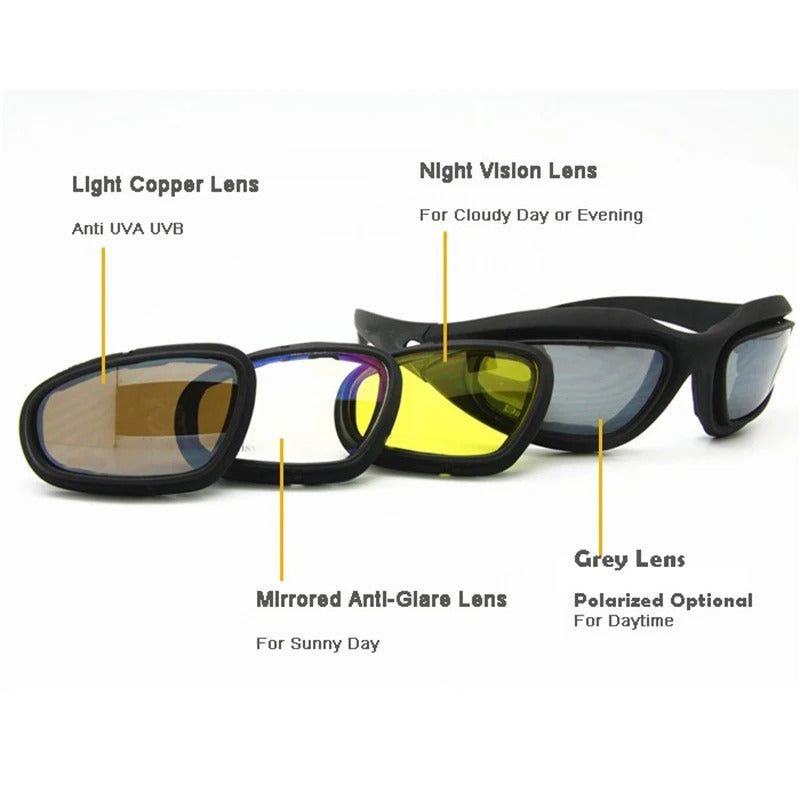 ProShield Rider - Gafas Polarizadas Intercambiables de Alto Rendimiento